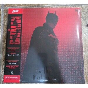 Mondo The Batman Original Motion Picture Soundtrack 3xLP 180g Colored Vinyl